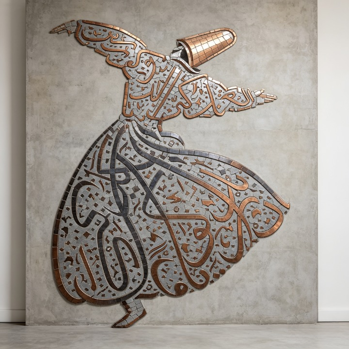Islamic Calligraphy Wall Piece