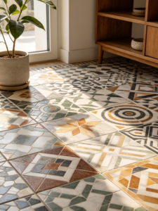 Mosaic Floor Tiles