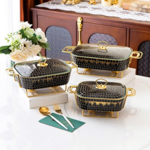 Mosaic Serving Set Luxury Ceramic Tableware