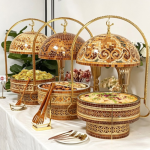 Premium Mosaic Buffet Dish Set
