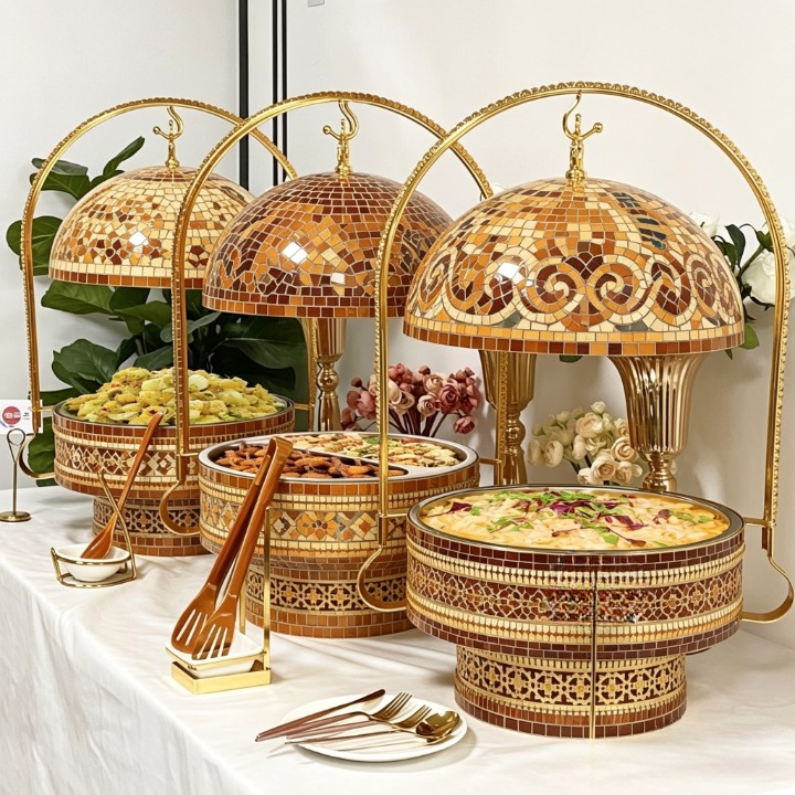 Premium Mosaic Buffet Dish Set